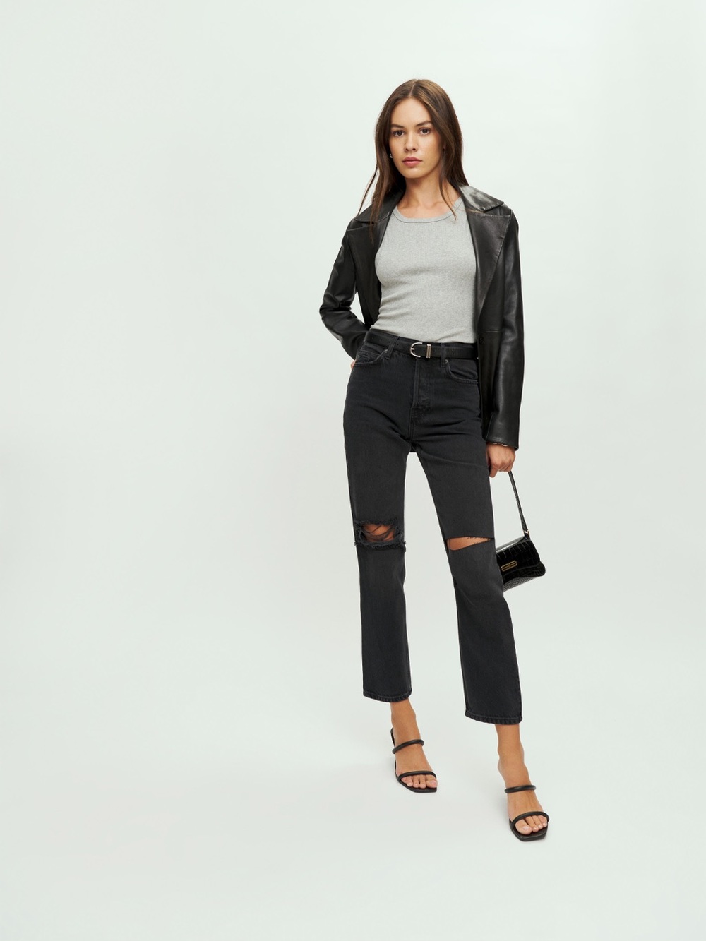 NWT Reformation Cynthia High Rise Jeans Size 26